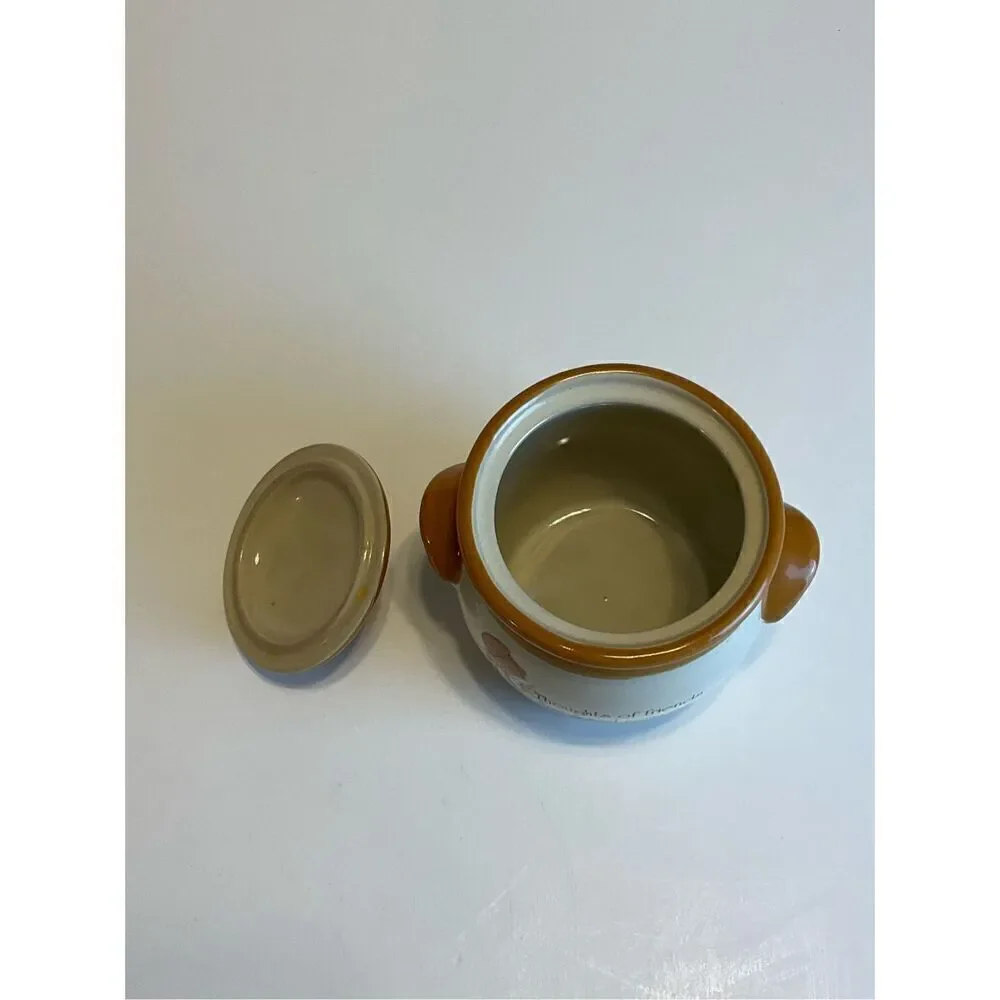 Vintage Holly Hobbie “Country Living” Stoneware Jar.
